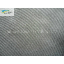 14W 99.2%Cotton 0.8%Spandex trame élastique rayures velours tissu 315 g/m²